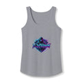 Graphic Gamer Hoodie Tank — 'Flex Fashion' Neon Gamer Logo Women's Tank