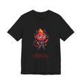 Devil Baby Graphic Tee — Cute Red Demon Cartoon Shirt