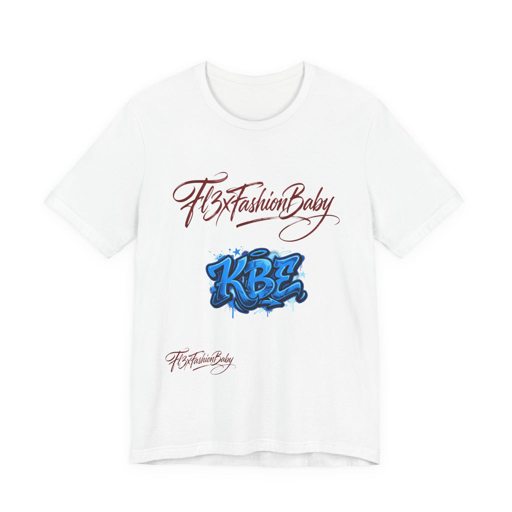 KBZ Graffiti Logo Tee — FBxFashionBaby Script Graphic T-Shirt