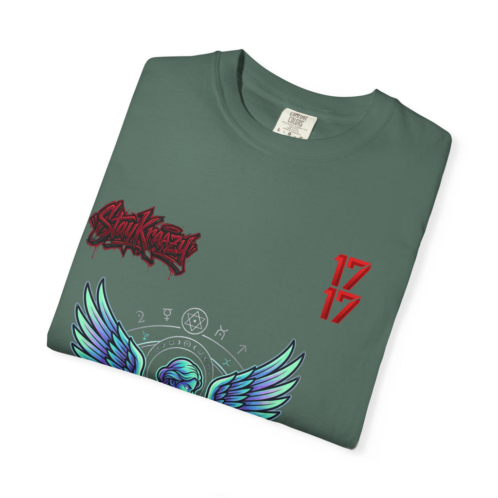 Angel & Devil Graphic T-Shirt — '24 Hours To Live' Streetwear