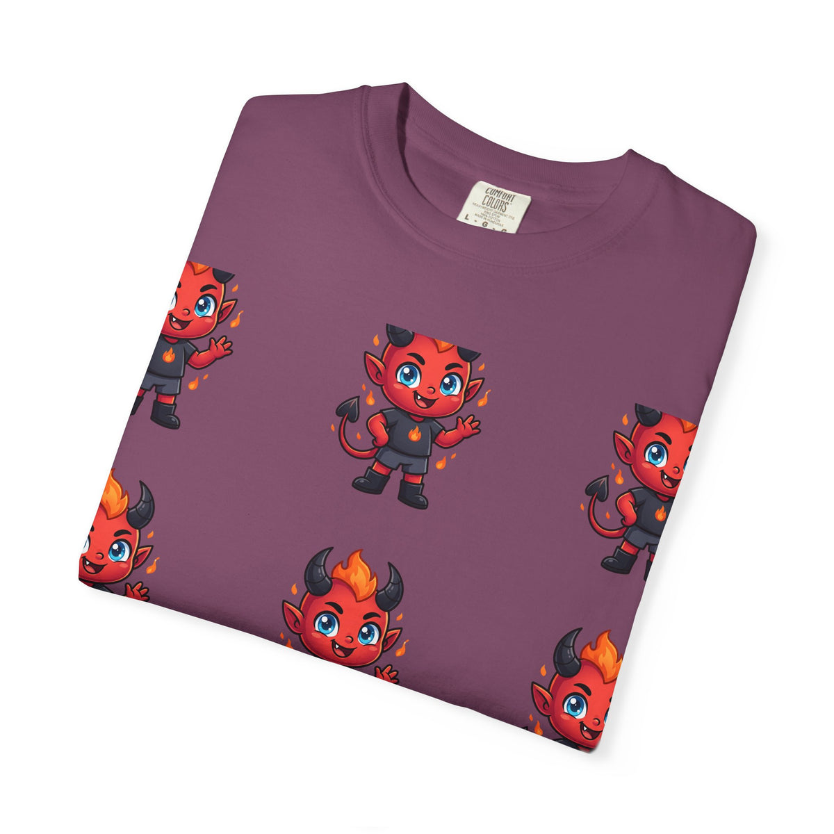 Illuminati Israel Pyramid T-Shirt with Devil Character Pattern