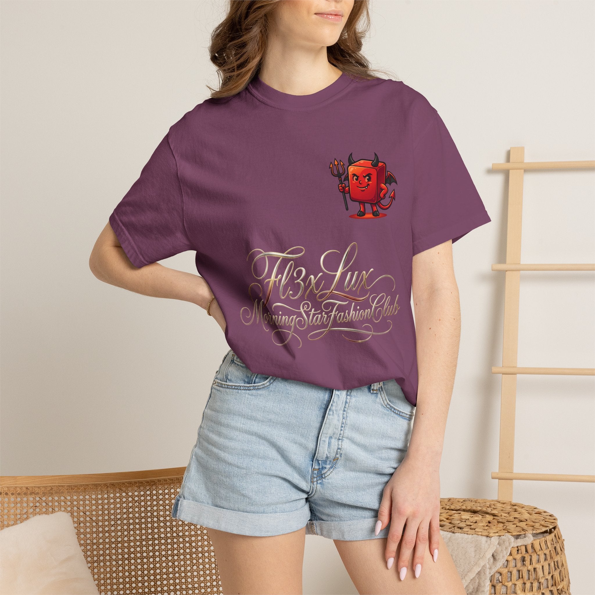 Phoenix & Devil Graphic T-Shirt — Fi3x Fashion Morning Star Club