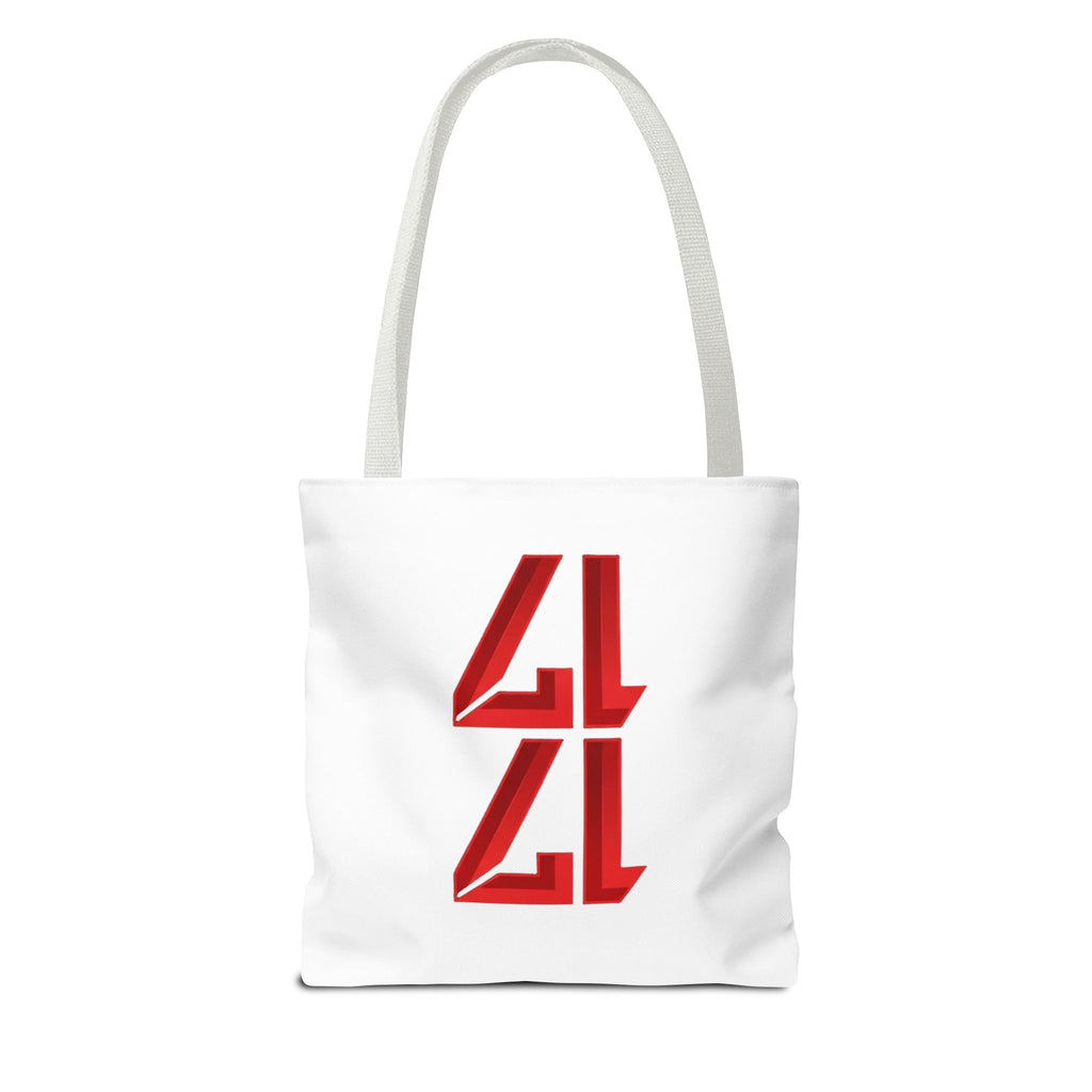 Dripping Blood Graphic Tote Bag — Red Horror Aesthetic Tote