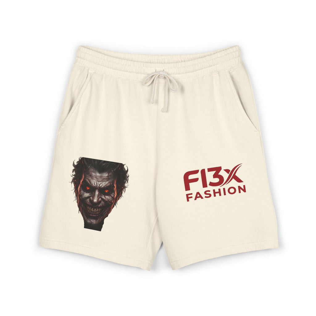 Graphic Fleece Sweat Shorts — Illustration Logo Casual Lounge Shorts