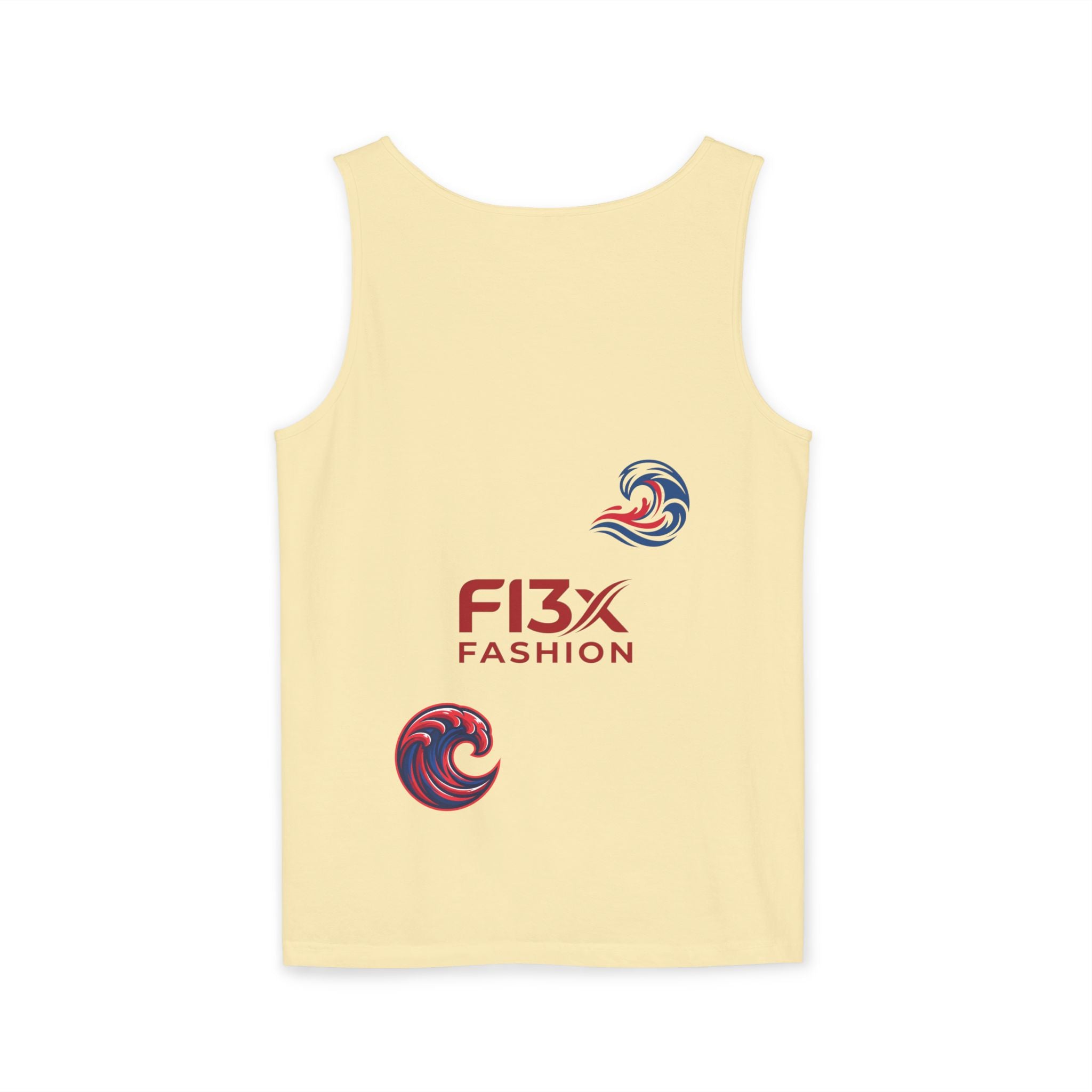 Graphic Tank Top — Colorful Street Art & Drip Logo Design