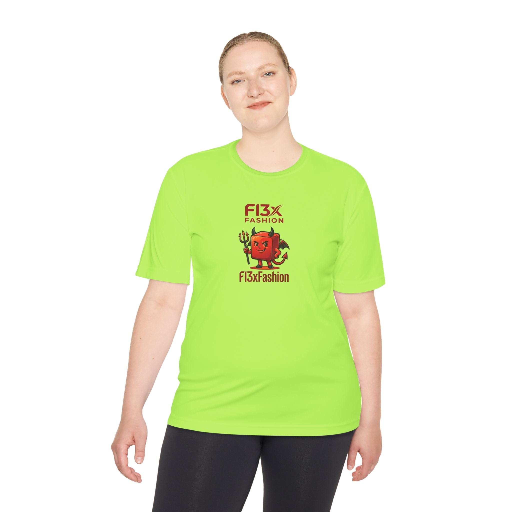 F13x Fashion Devil Logo Tee — Moisture-Wicking Athletic Shirt