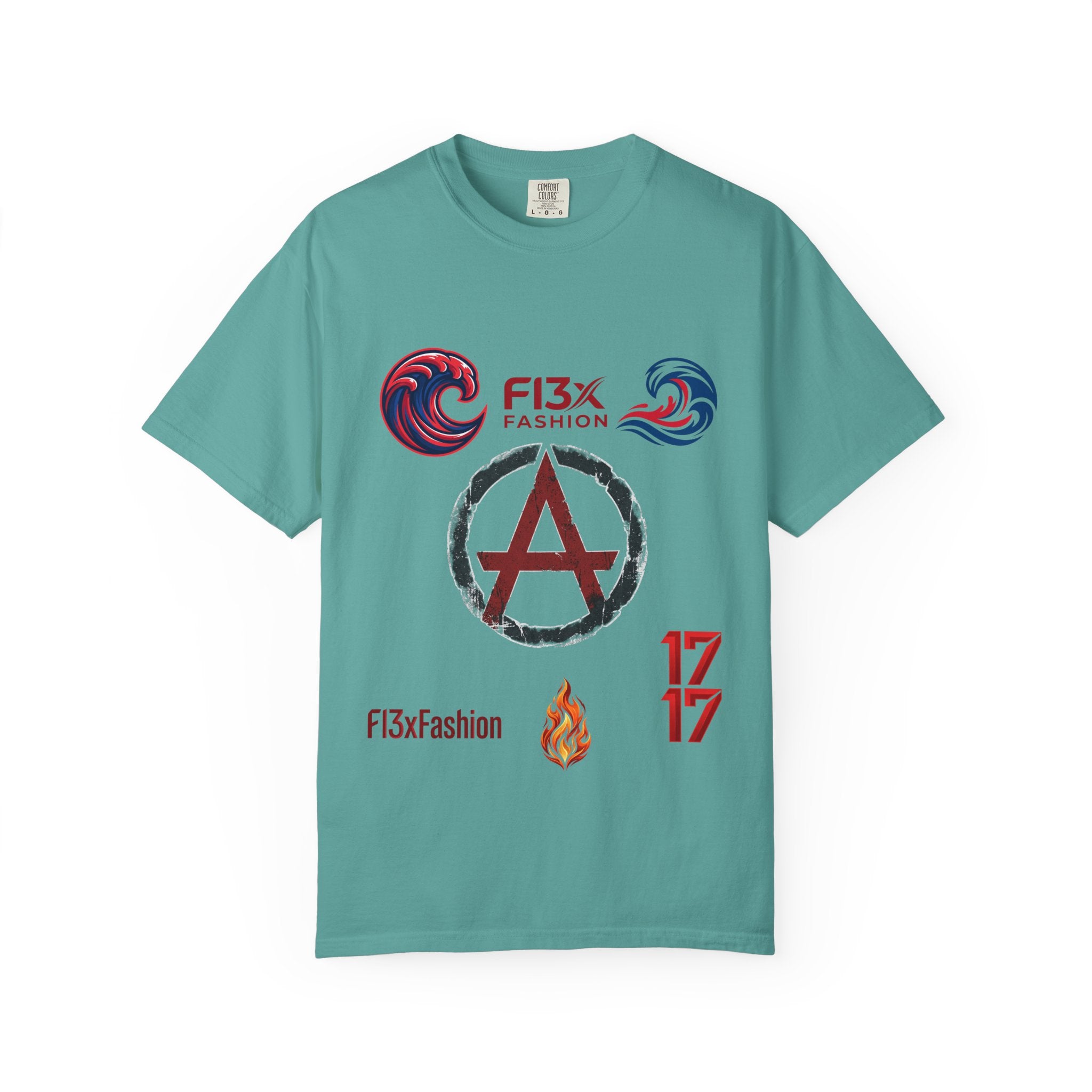 Graphic T-Shirt — 'Just Be You' FI3x Fashion Wave Logo Tee