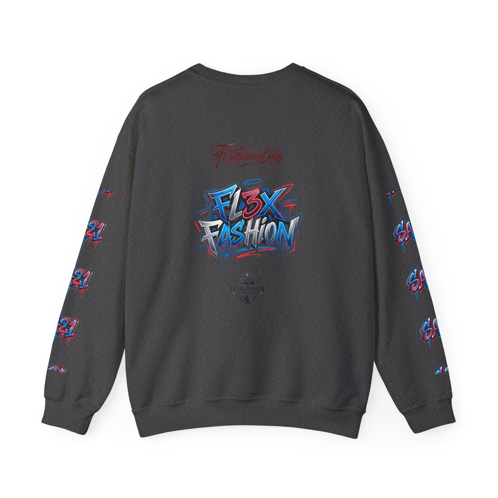 Graffiti "From the Trap to the Mob" Crewneck Sweatshirt