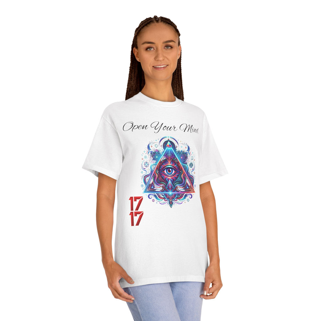 Open Your Mind Tee — Psychedelic All-Seeing Eye Graphic T-Shirt