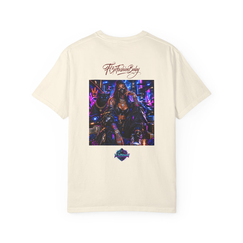 Cyberpunk Nightlife T‑Shirt — “The Fashion Baby” Graphic Tee