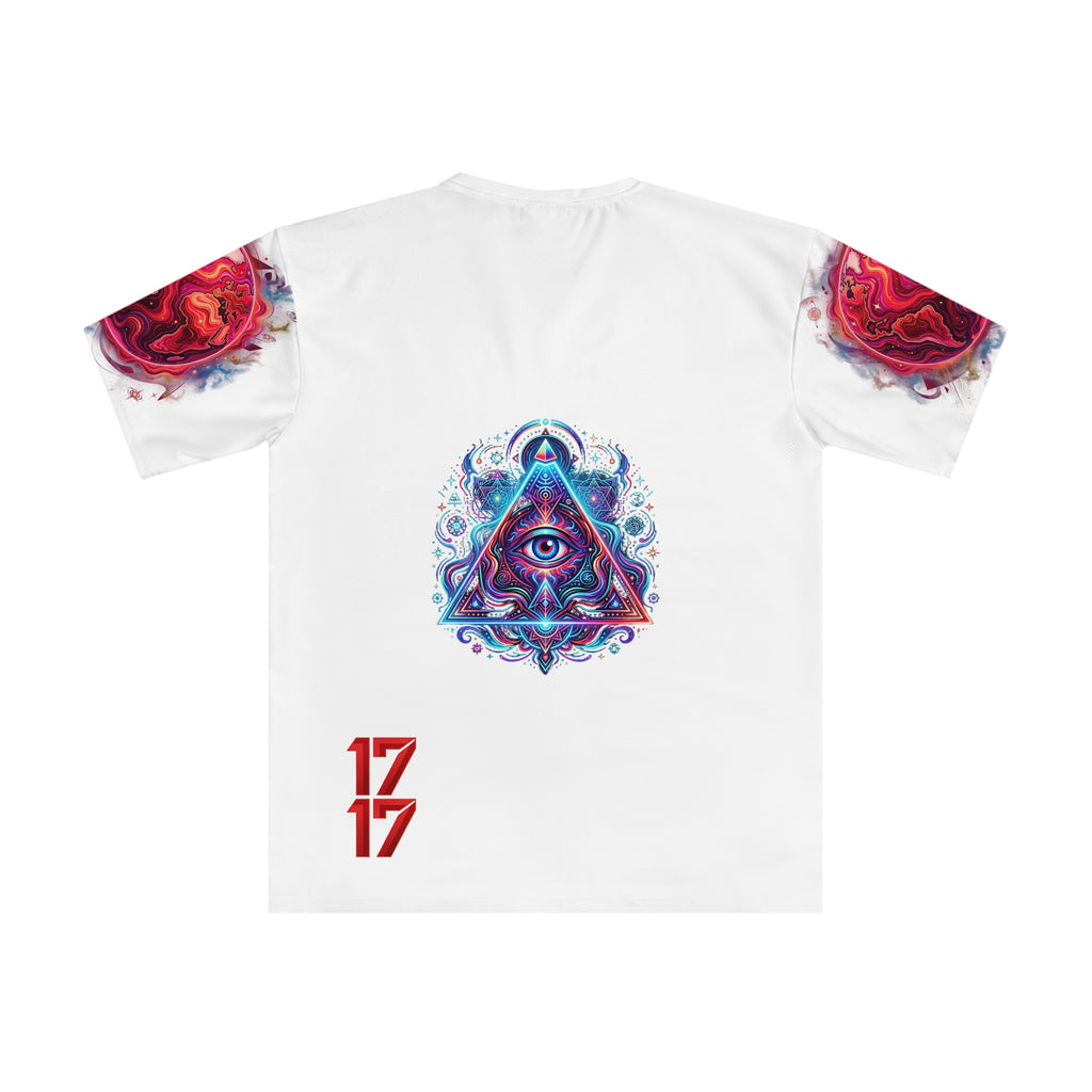 Psychedelic All-Seeing Eye Graphic T-Shirt