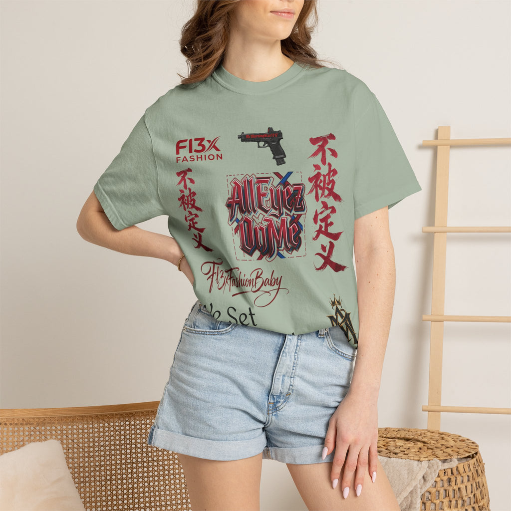 Graphic Tee — Asian Calligraphy & Streetwear Logo T-Shirt