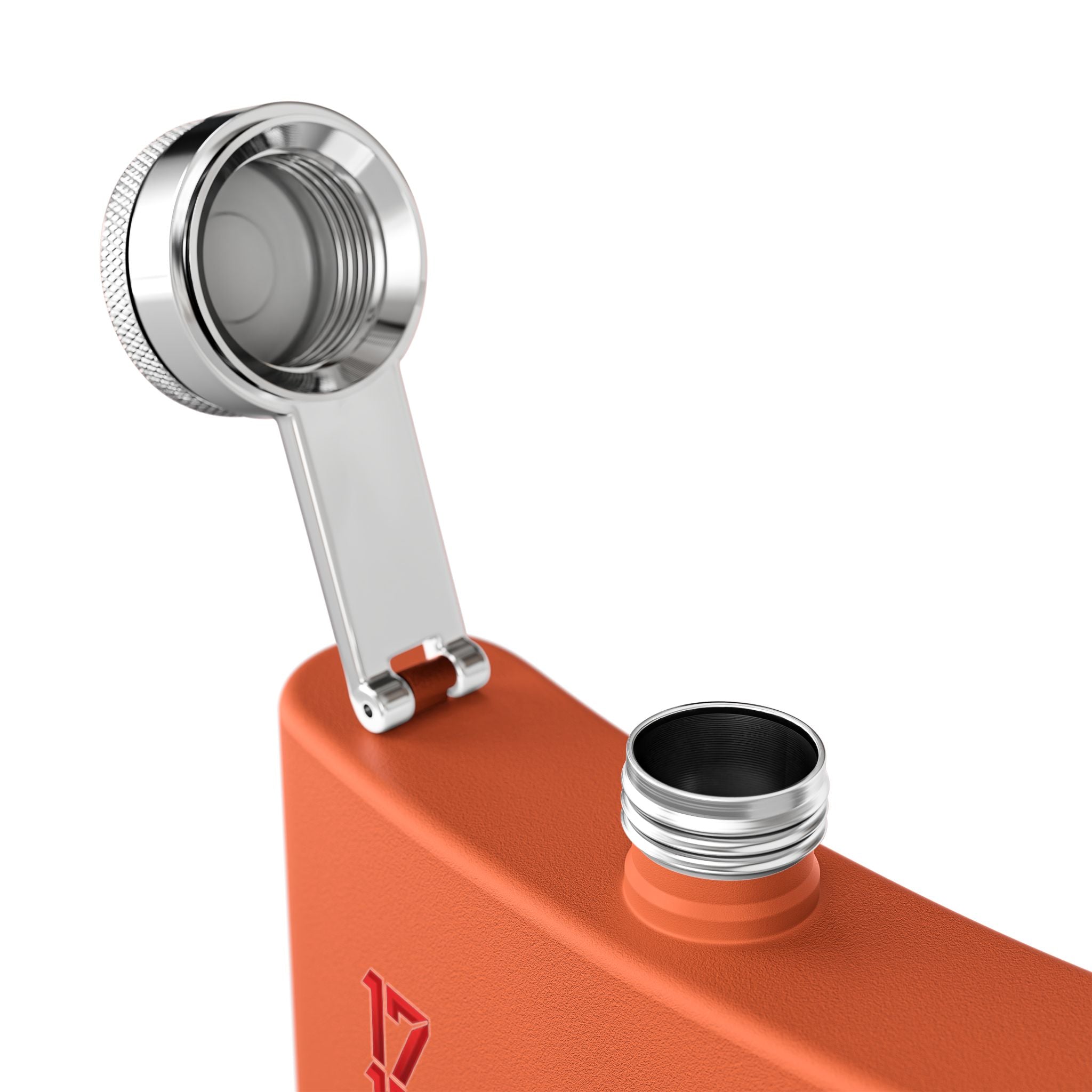Flask — 'Stay Krazy' Graffiti Stainless Steel 6oz Hip-Hop Flask