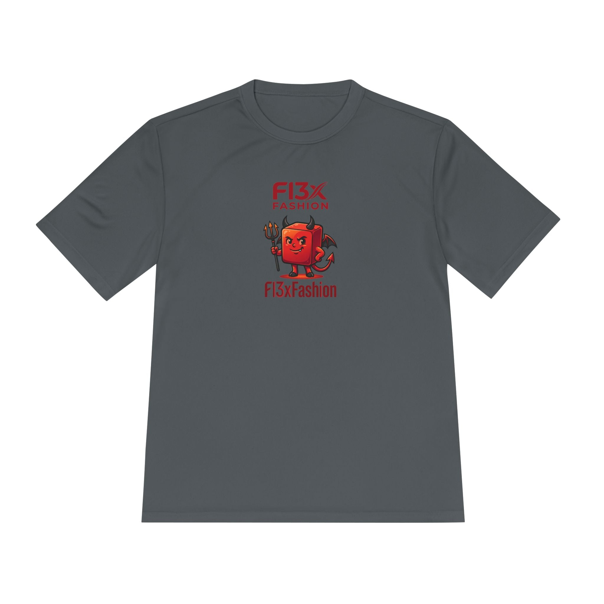 F13x Fashion Devil Logo Tee — Moisture-Wicking Athletic Shirt