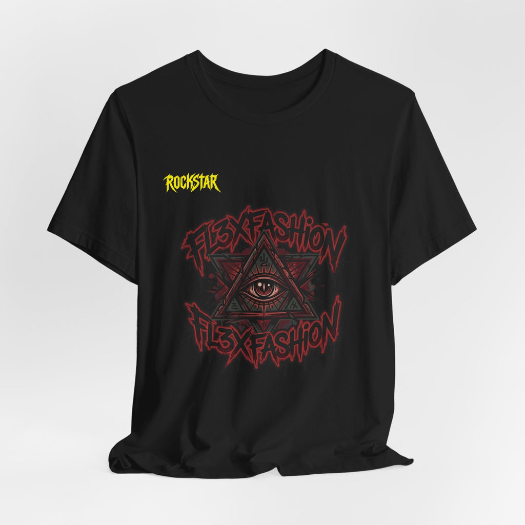 Graphic Tee — 'Flex Fashion' All-Seeing Eye Streetwear T-Shirt