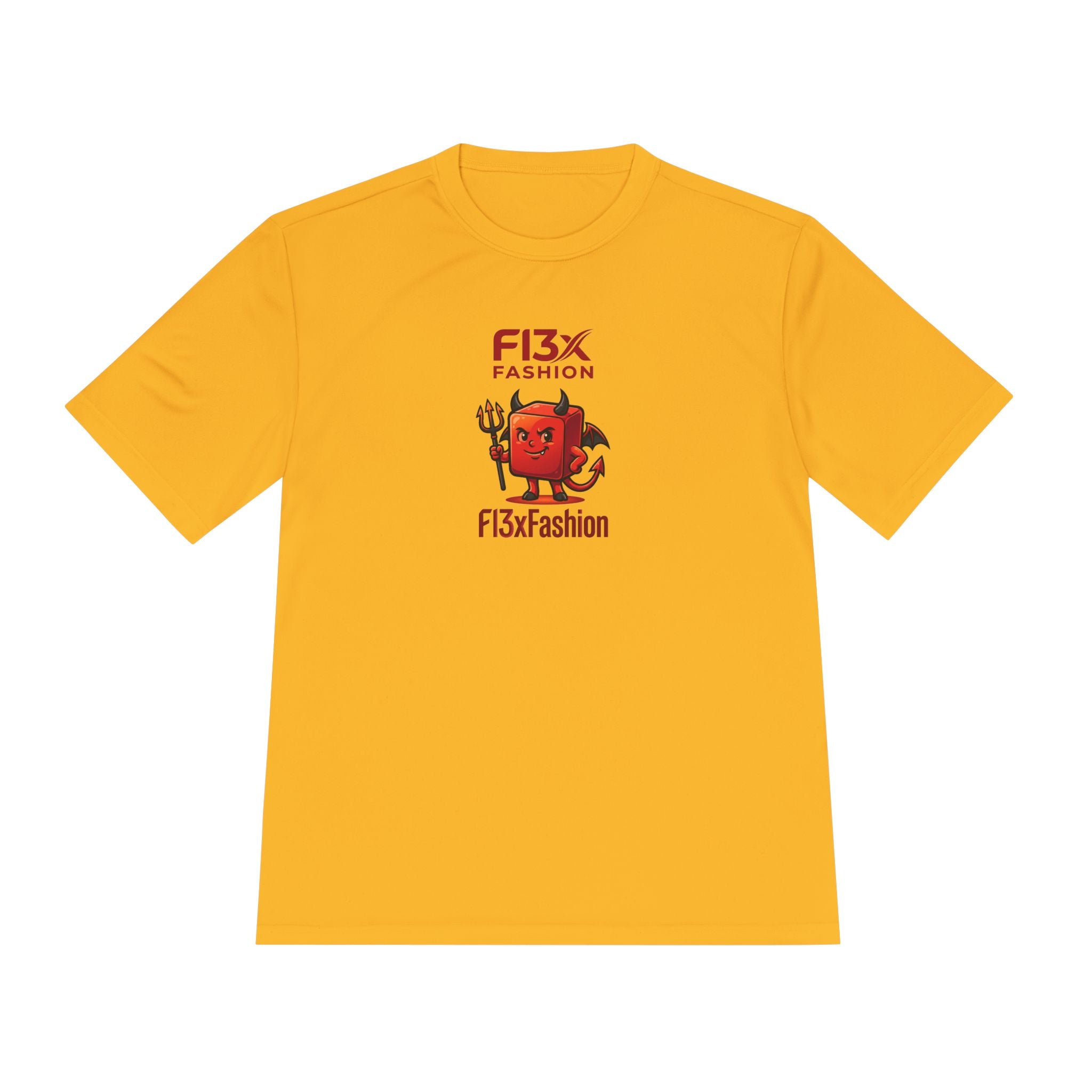 F13x Fashion Devil Logo Tee — Moisture-Wicking Athletic Shirt