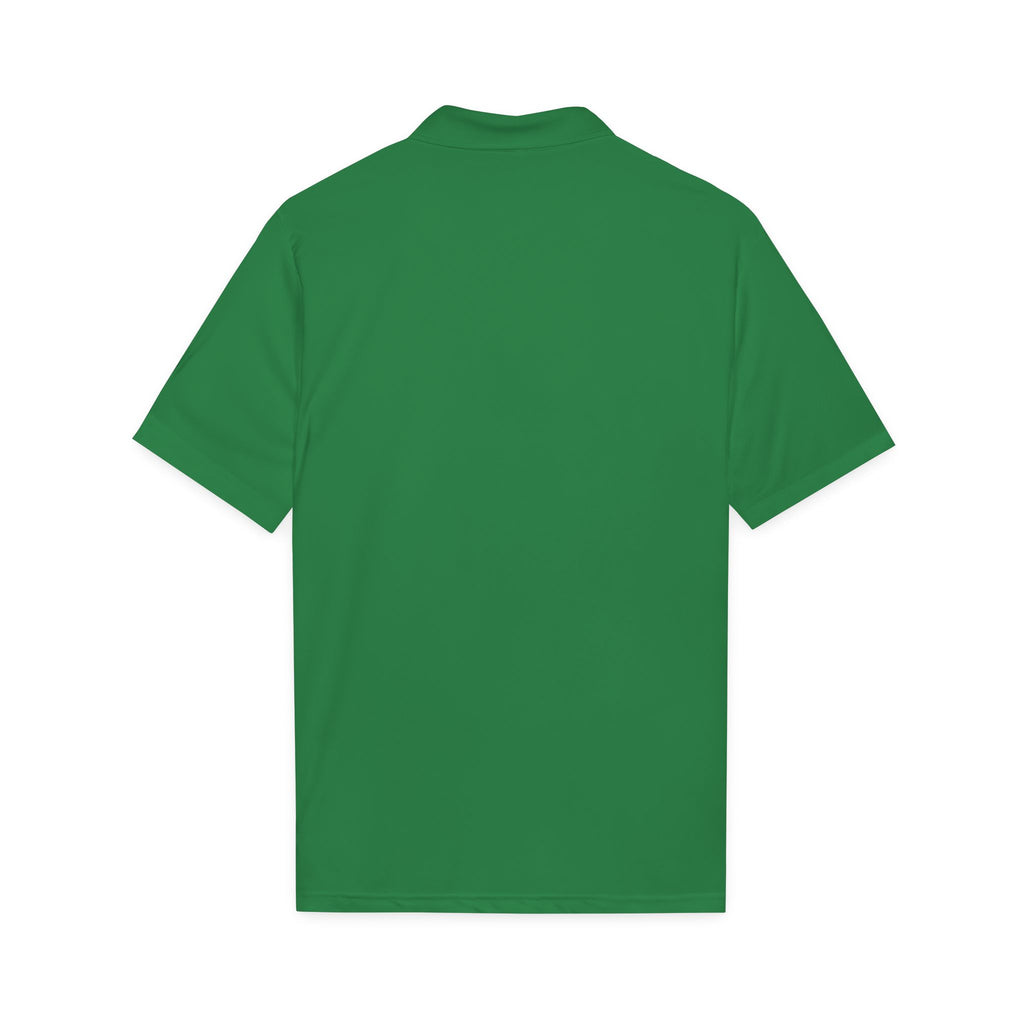 Embroidered 17/17 Polo Shirt with 'Max Crew!!' Accent