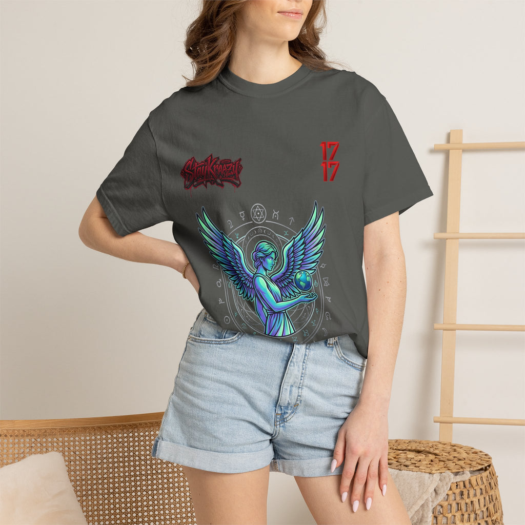 Angel & Devil Graphic T-Shirt — '24 Hours To Live' Streetwear
