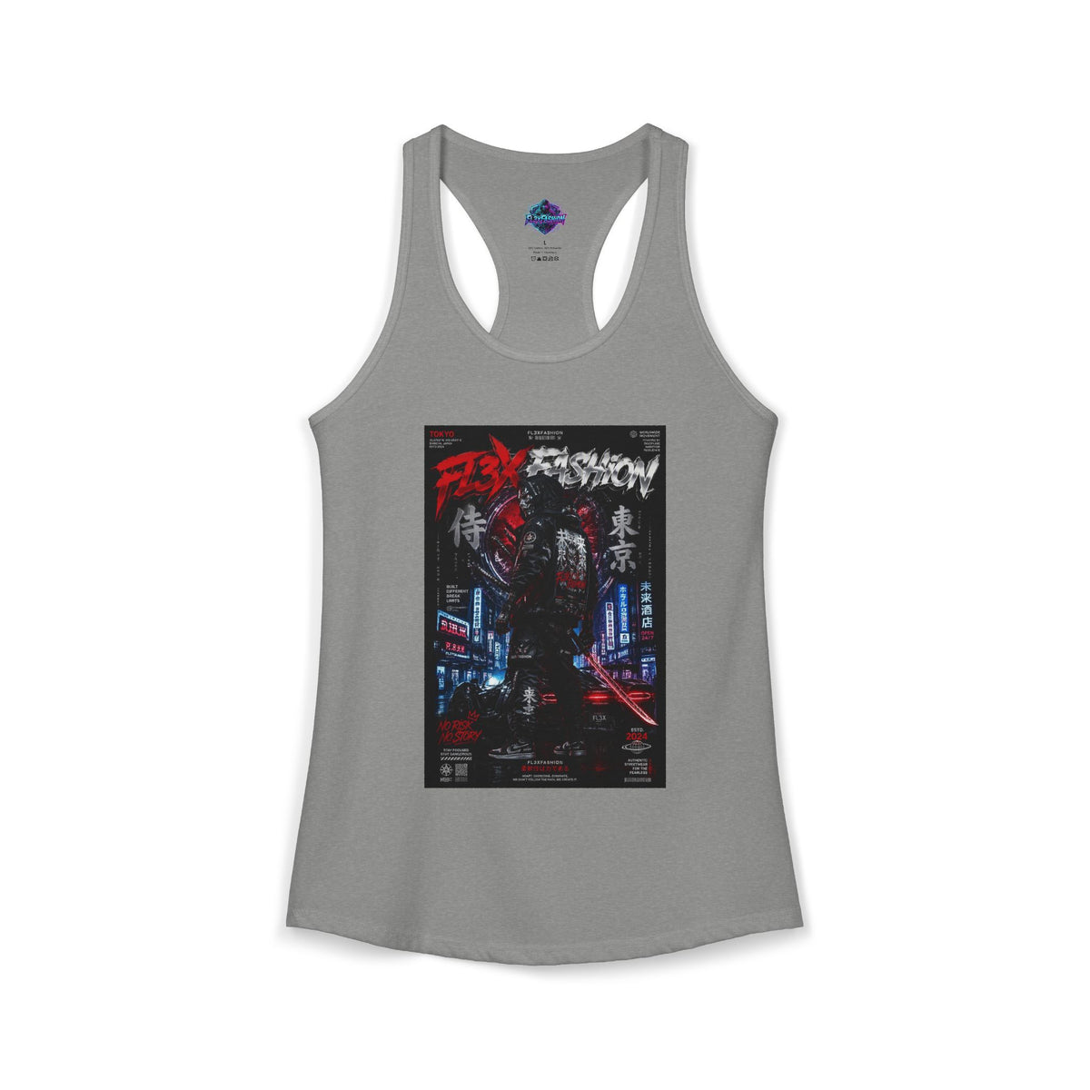 Women's Ideal Racerback Tank by Fl3xFashion