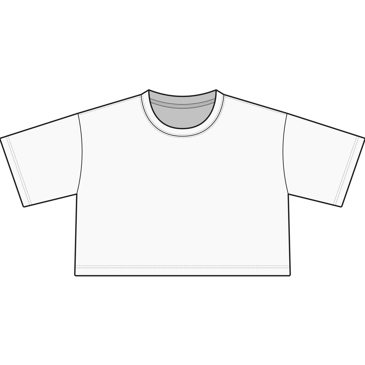 Women's Cropped Cotton T-Shirt