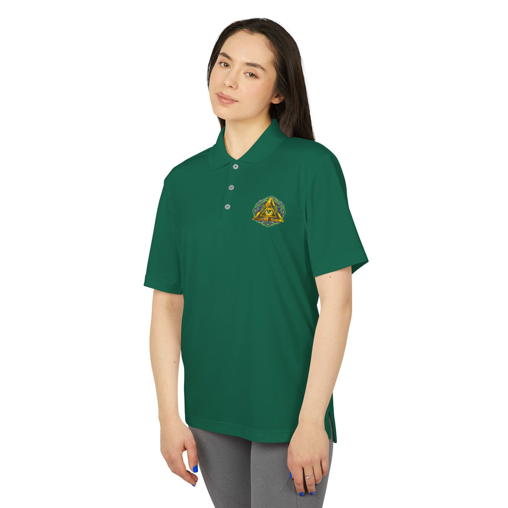Pine Forest Crest Performance Polo