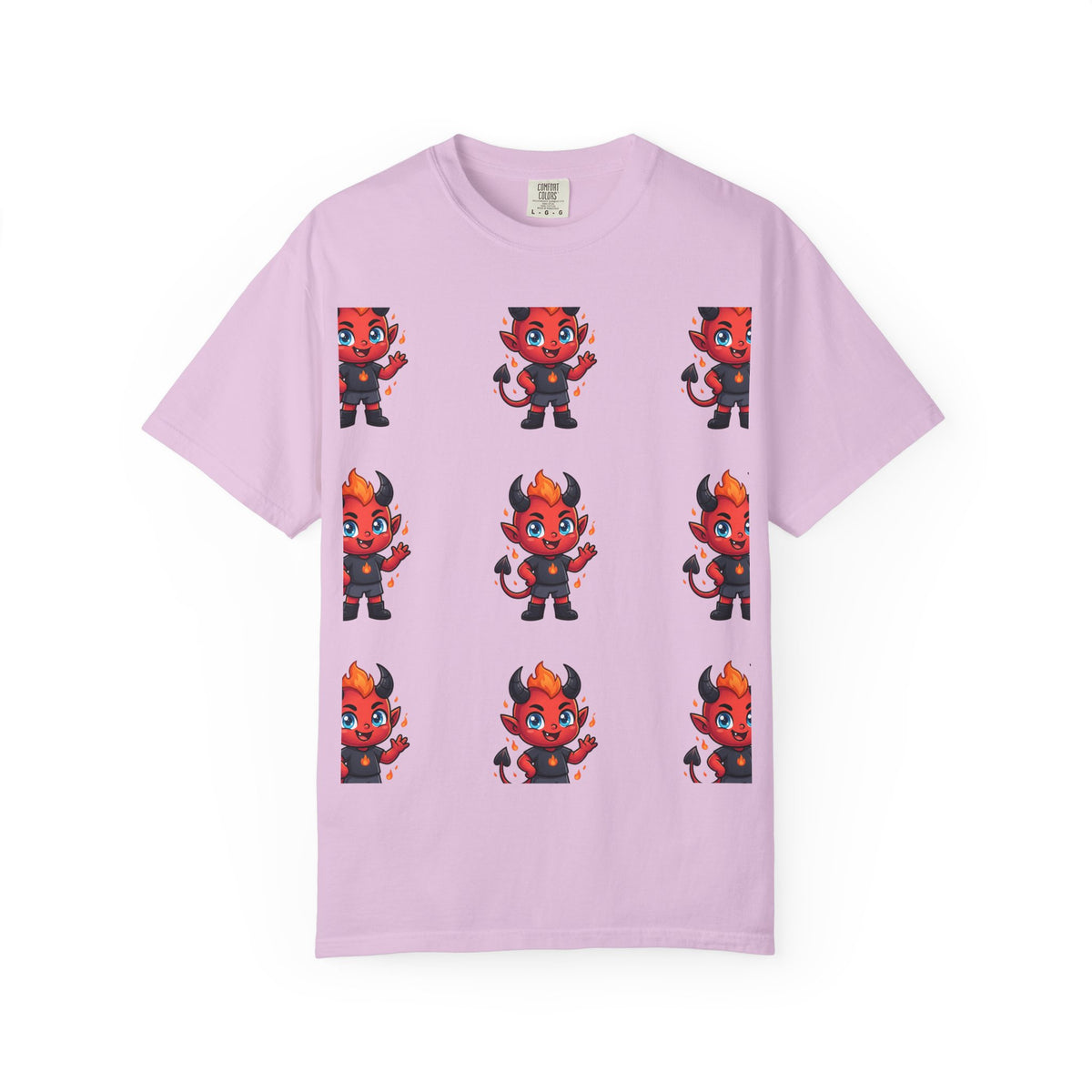 Illuminati Israel Pyramid T-Shirt with Devil Character Pattern
