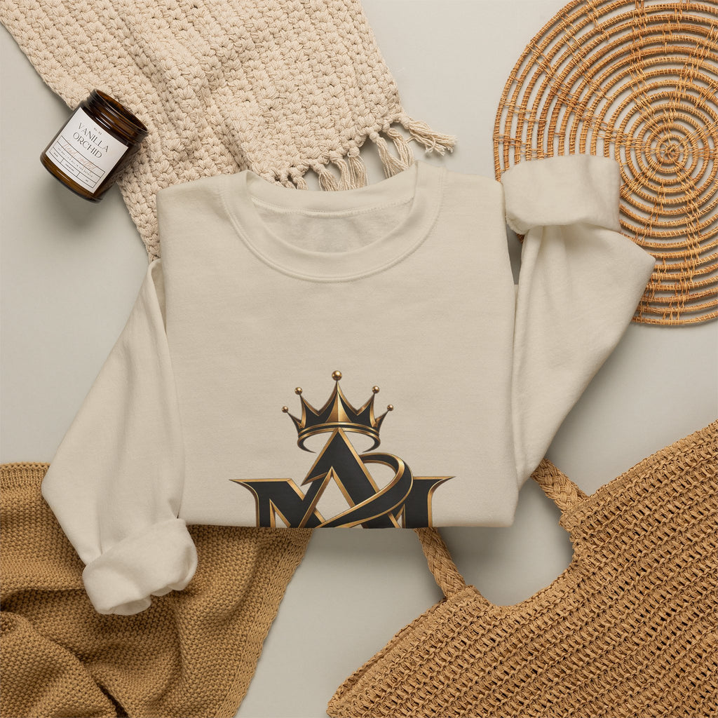 Fl3xFashion Crown Logo Crewneck Sweatshirt